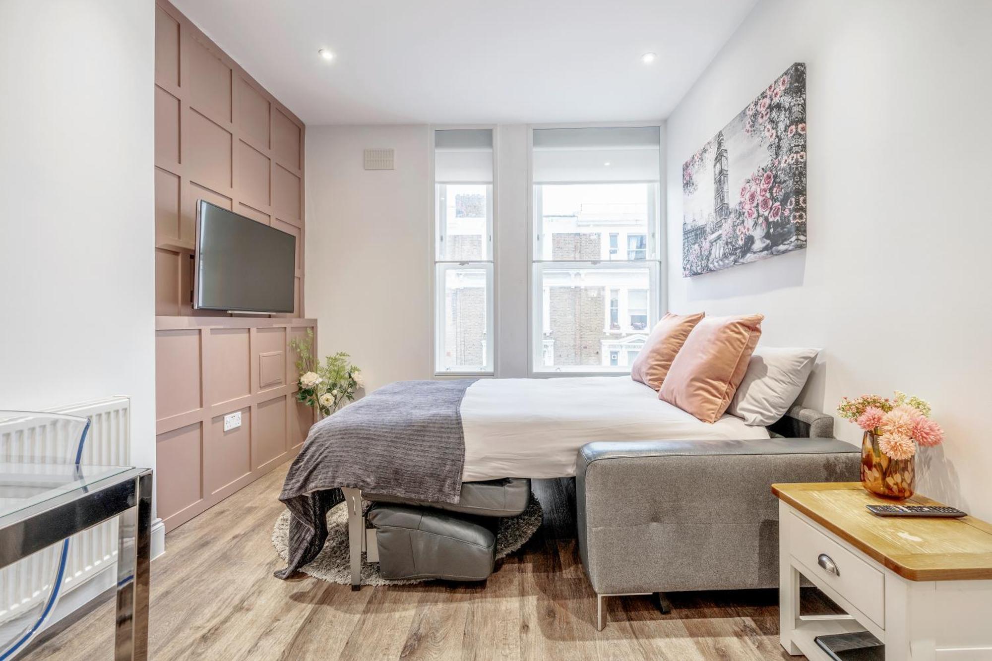 Bright & Modern 2-Bed Notting Hill Apartment لندن المظهر الخارجي الصورة