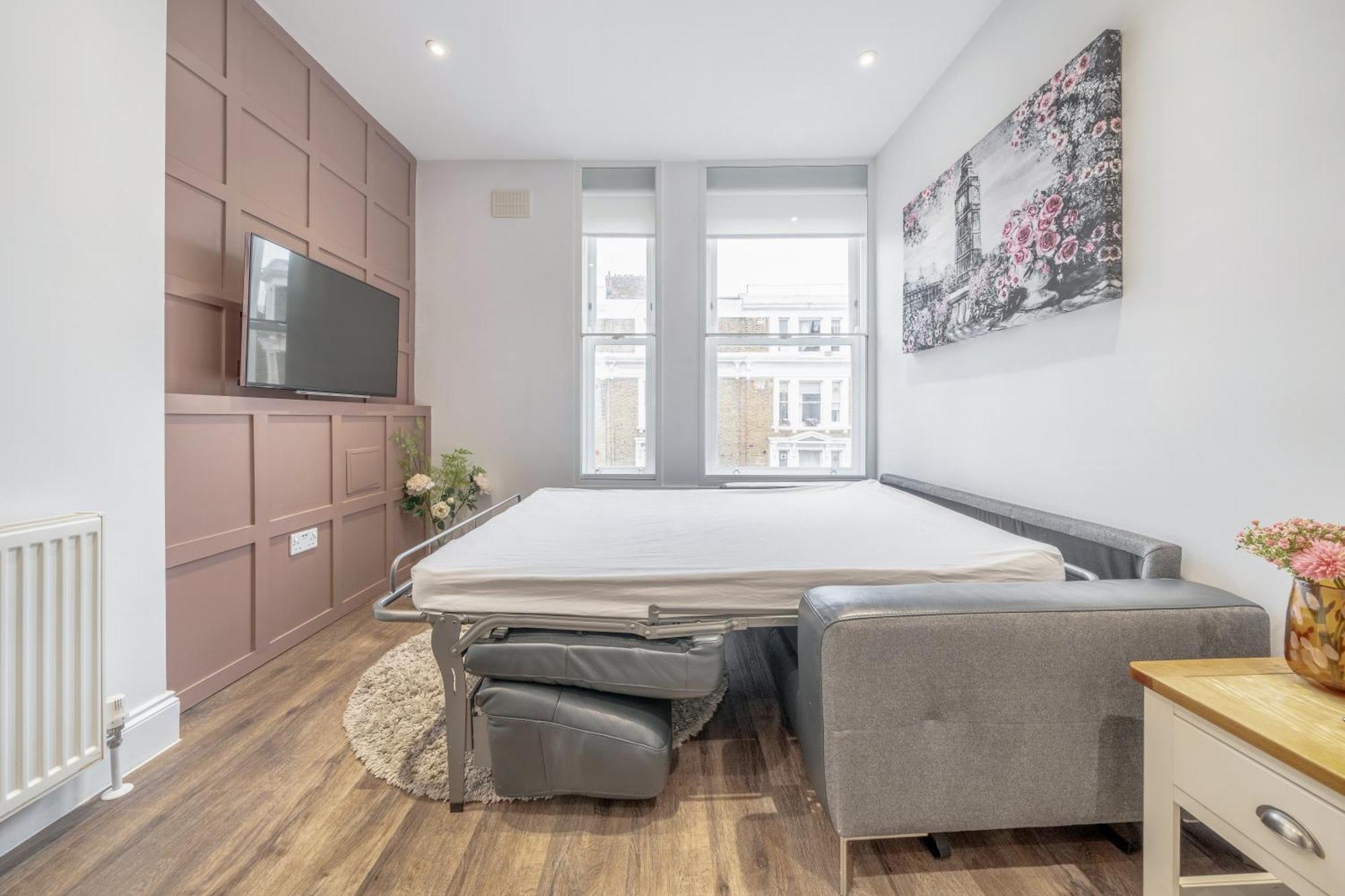 Bright & Modern 2-Bed Notting Hill Apartment لندن المظهر الخارجي الصورة