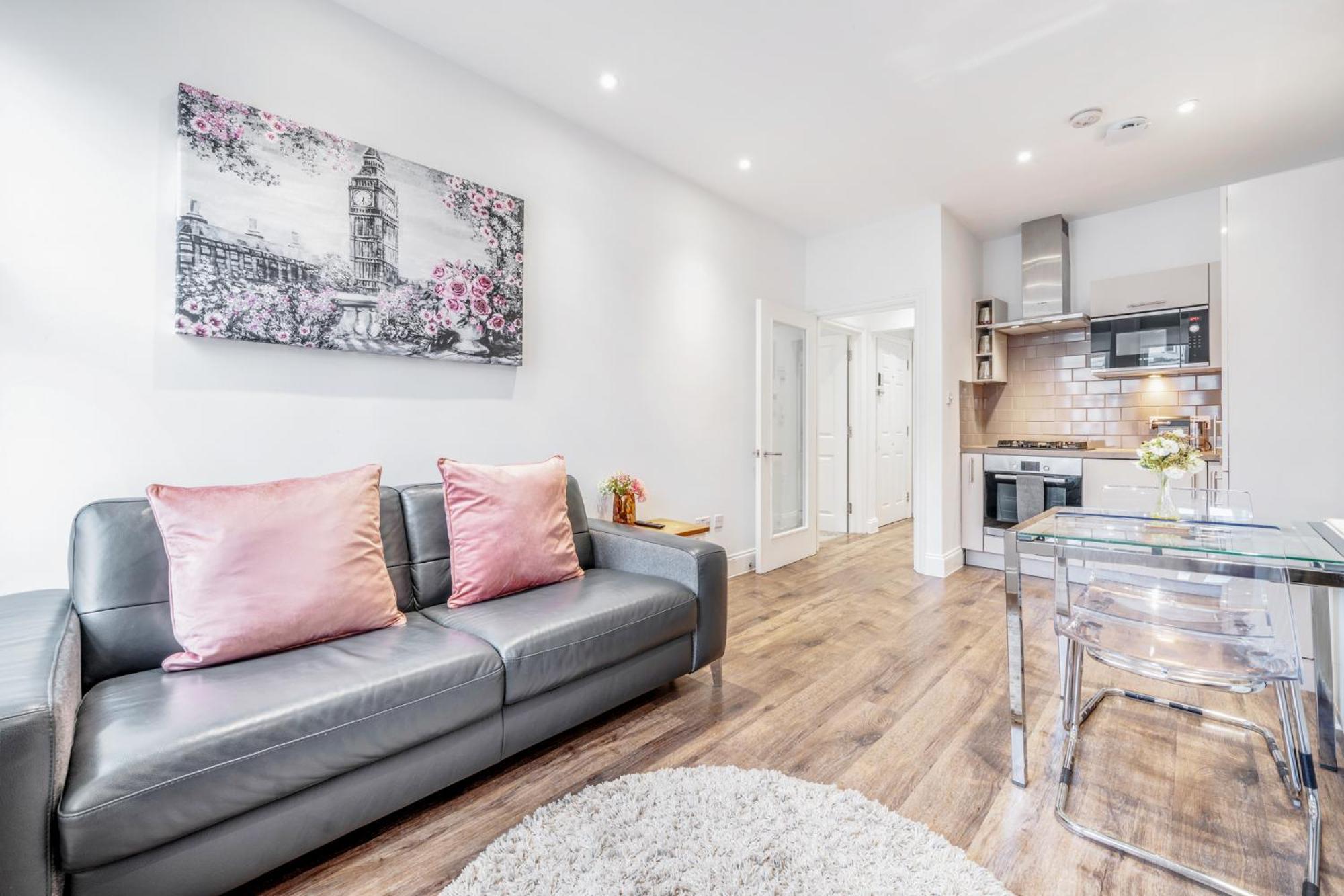 Bright & Modern 2-Bed Notting Hill Apartment لندن المظهر الخارجي الصورة