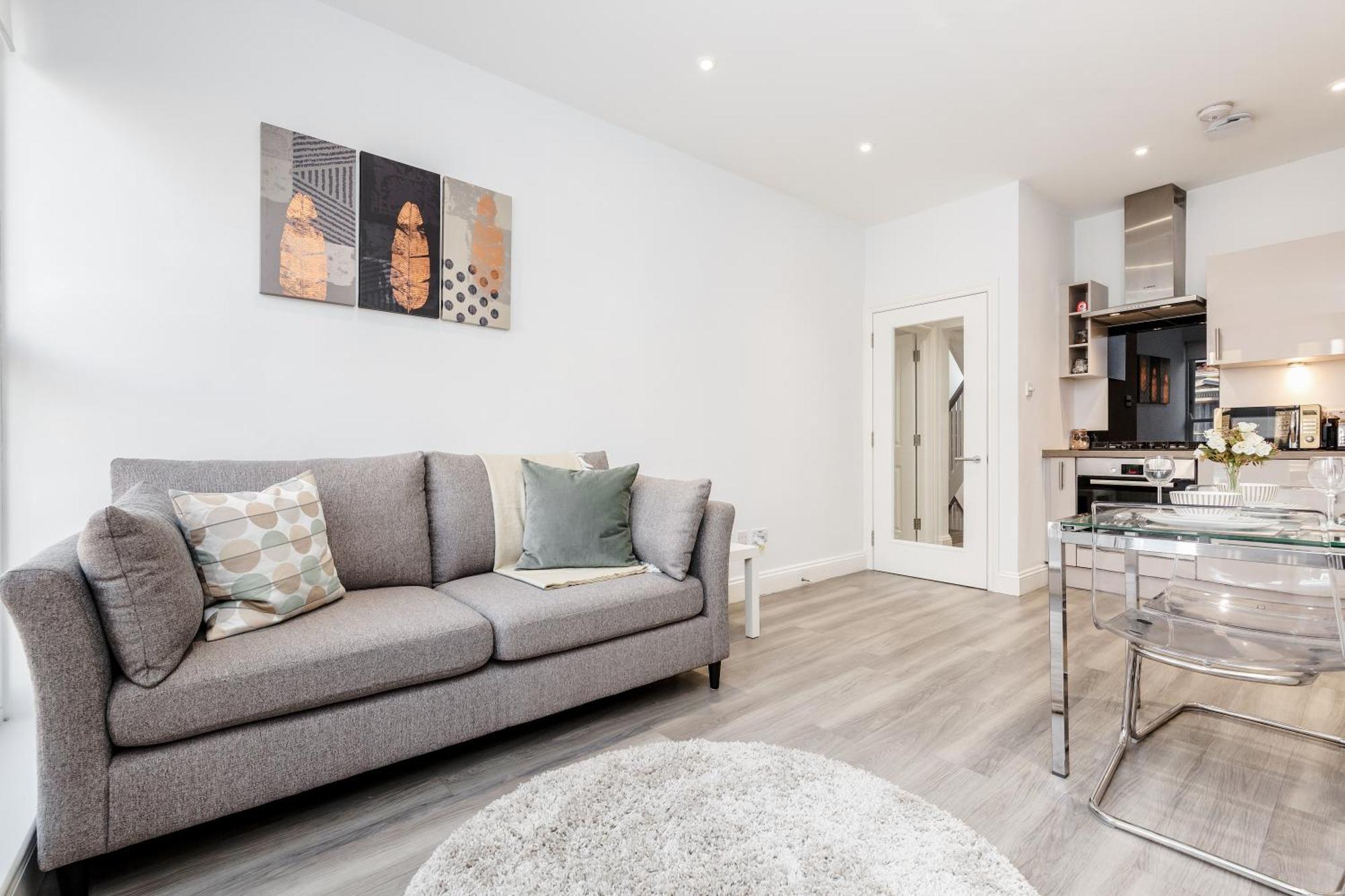 Bright & Modern 2-Bed Notting Hill Apartment لندن المظهر الخارجي الصورة